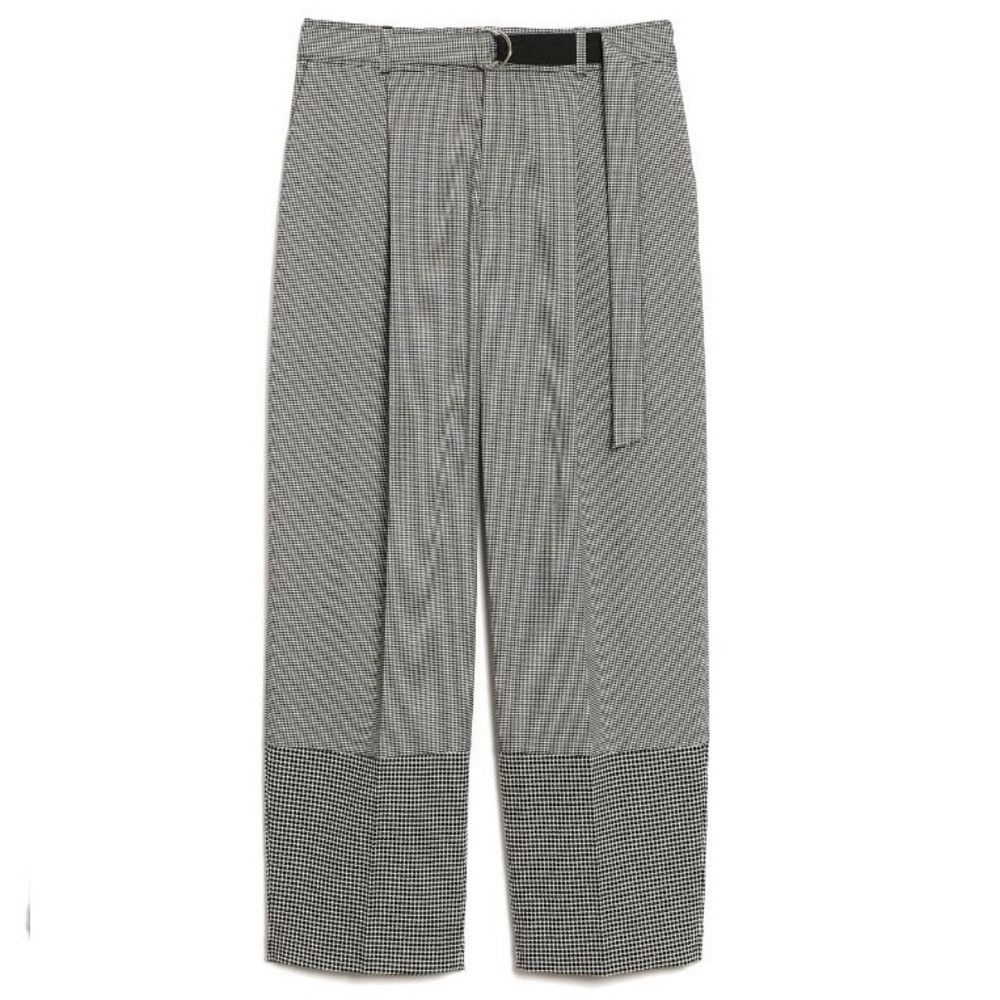 Club Monaco herringbone wide leg belted pants!